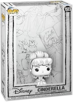 Funko POP Cinderella Sketched Cover Art Vinyl Figure
