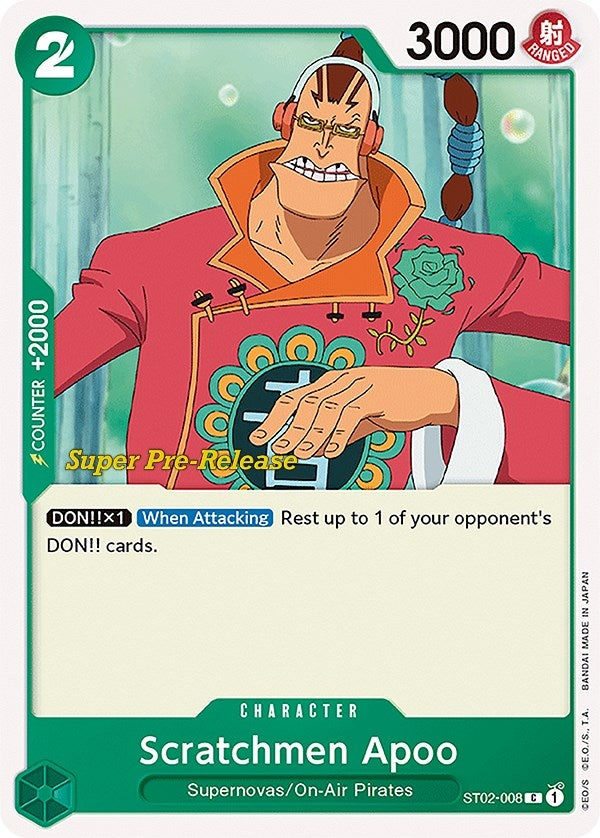 Scratchmen Apoo (ST02-008) (ST-02 PRE)
