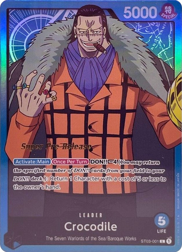 Crocodile (001) (ST03-001) (ST-03 PRE)
