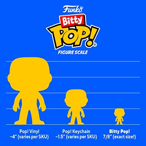 Funko Bitty Pop Disney Princesses 4-Pack with Mystery Figure