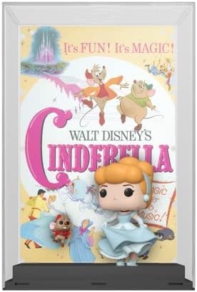 Funko POP! Movie Poster Cinderella with Jaq Vinyl Figure