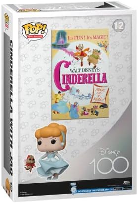 Funko POP! Movie Poster Cinderella with Jaq Vinyl Figure