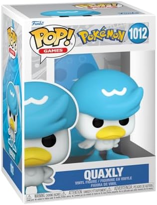 Funko Pop! Pokemon Quaxly Vinyl Figure - 3.4 Inch