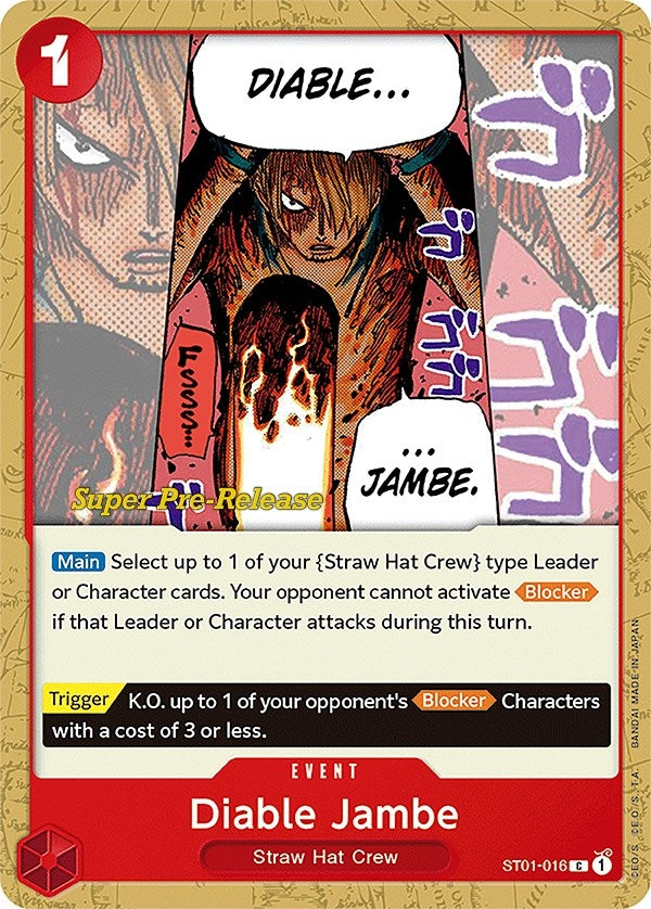 Diable Jambe (ST01-016) (ST-01 PRE)