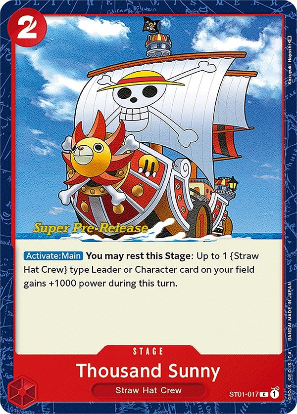 Thousand Sunny (ST01-017) (ST-01 PRE)
