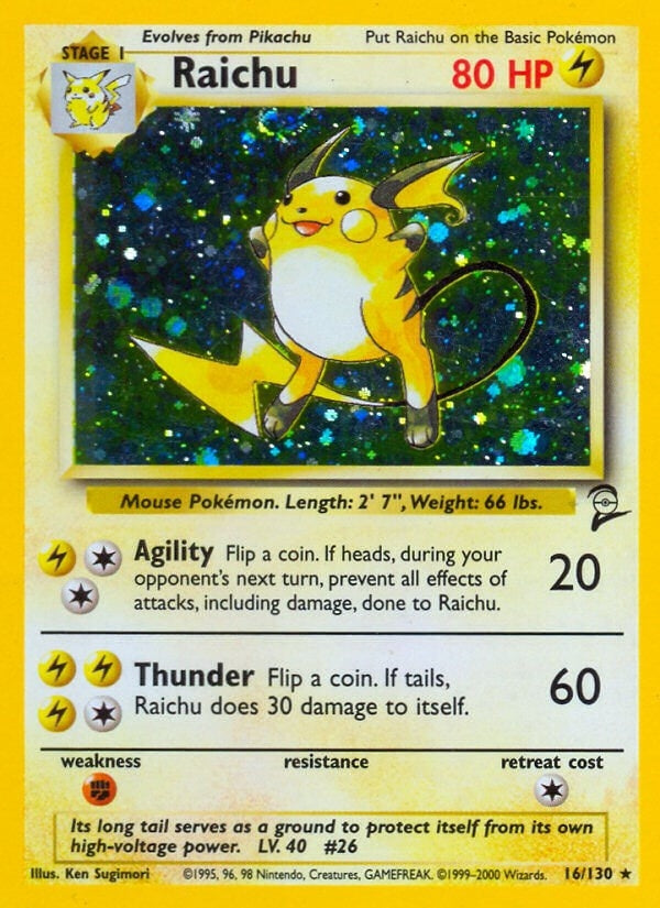 Raichu (016/130) (BS2)