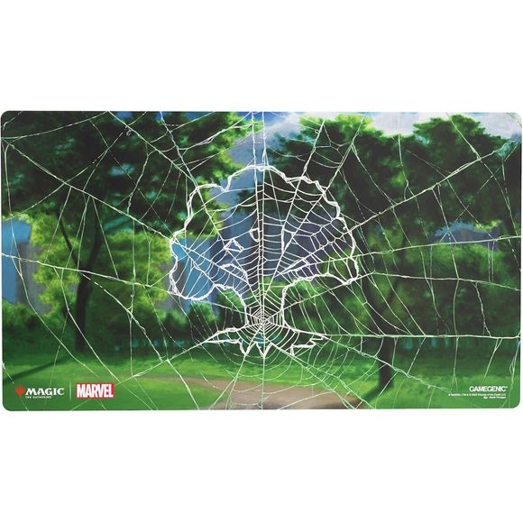 Gamegenic: Magic: The Gathering: Spider-Man Shiny Playmat - Forest