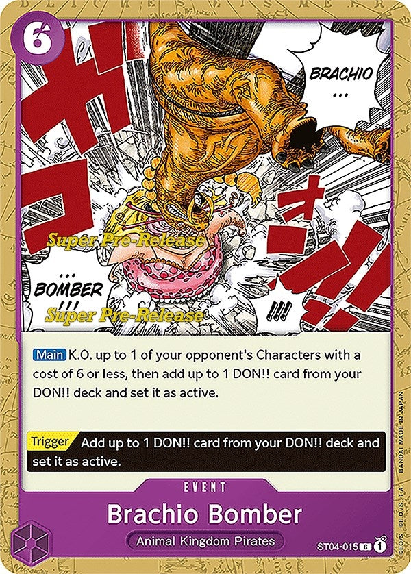 Brachio Bomber (ST04-015) (ST-04 PRE)