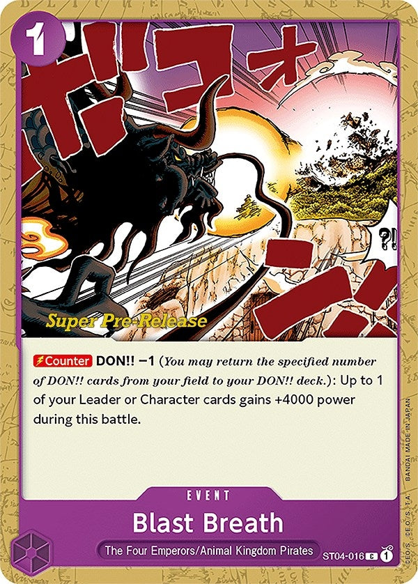 Blast Breath (ST04-016) (ST-04 PRE)