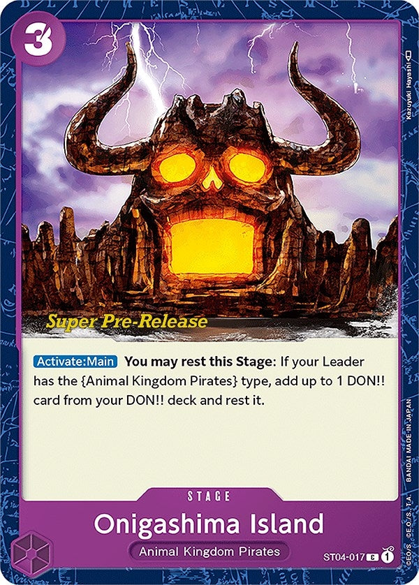 Onigashima Island (ST04-017) (ST-04 PRE)