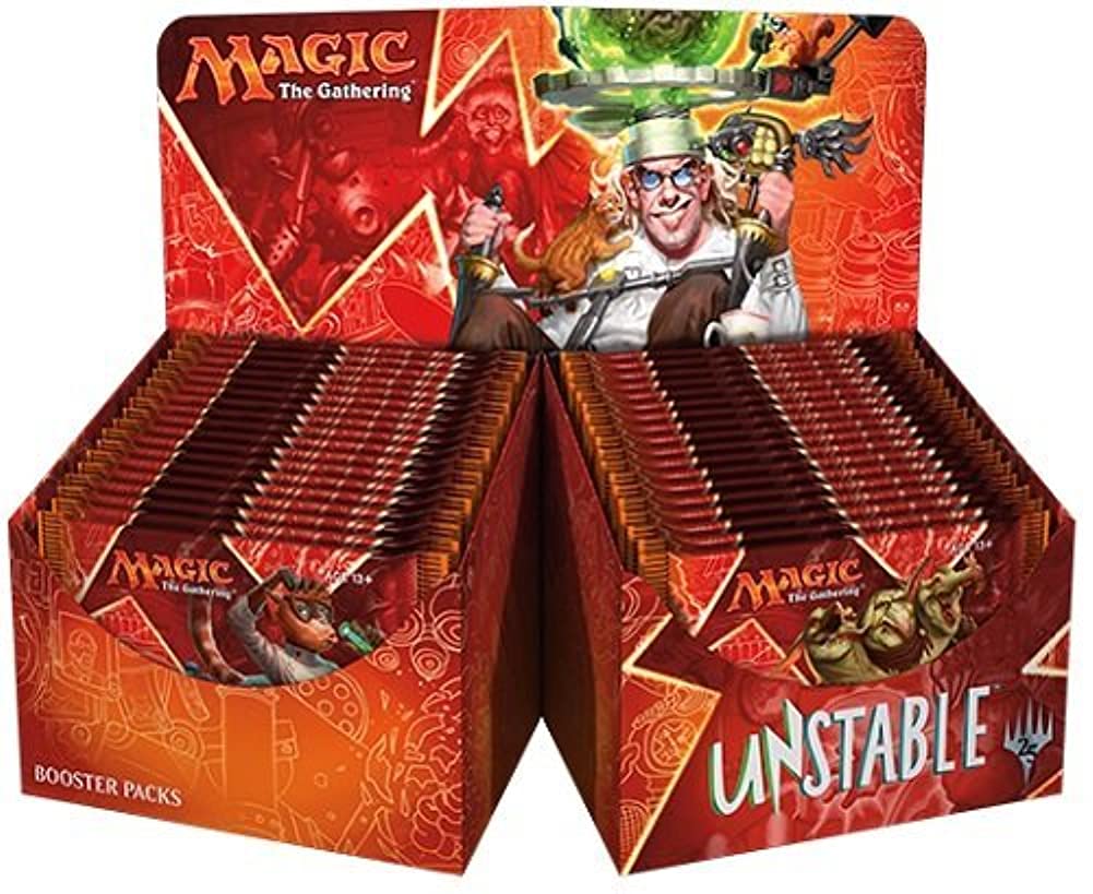 Magic The Gathering MTG-UST-BD-EN Unstable Trading Card Booster Display Box (damaged box)