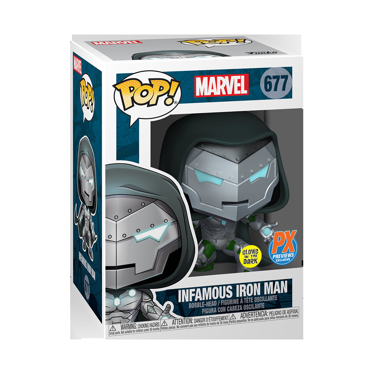 Funko Marvel Doom Infamous Iron Man HCF 2020 PX Exclusive POP