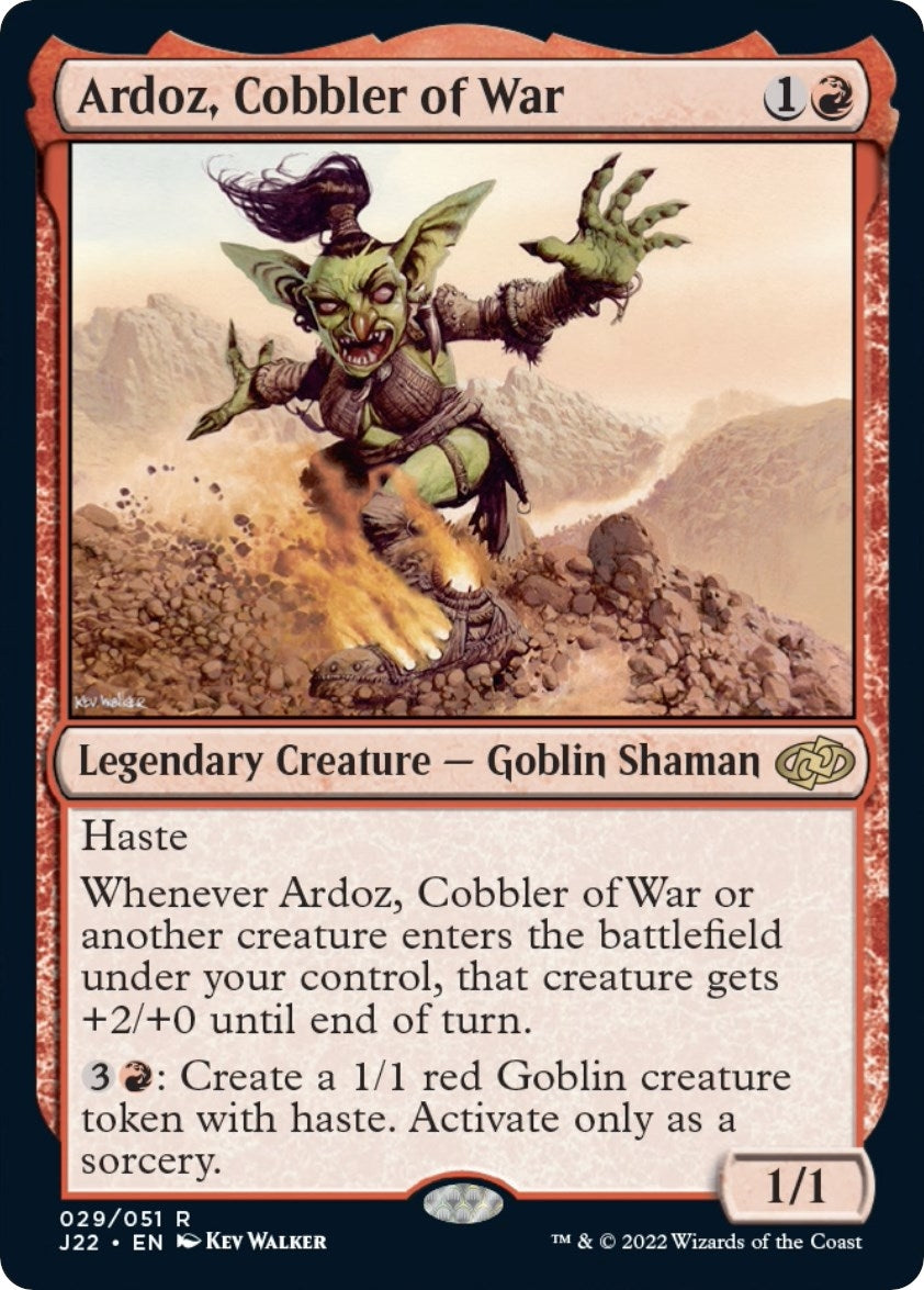 Ardoz, Cobbler of War (29) (J22)