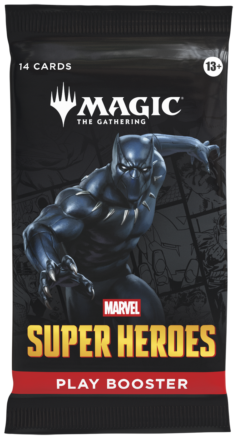 Wotc SLEEVED Mtg Marvel Super Heroes Play Booster