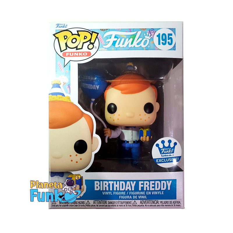 Funko Exclusive Pop! Birthday Freddy 195