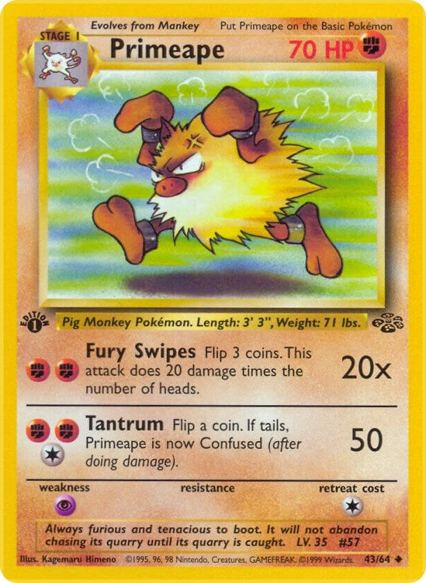Primeape (43/64) (JU)