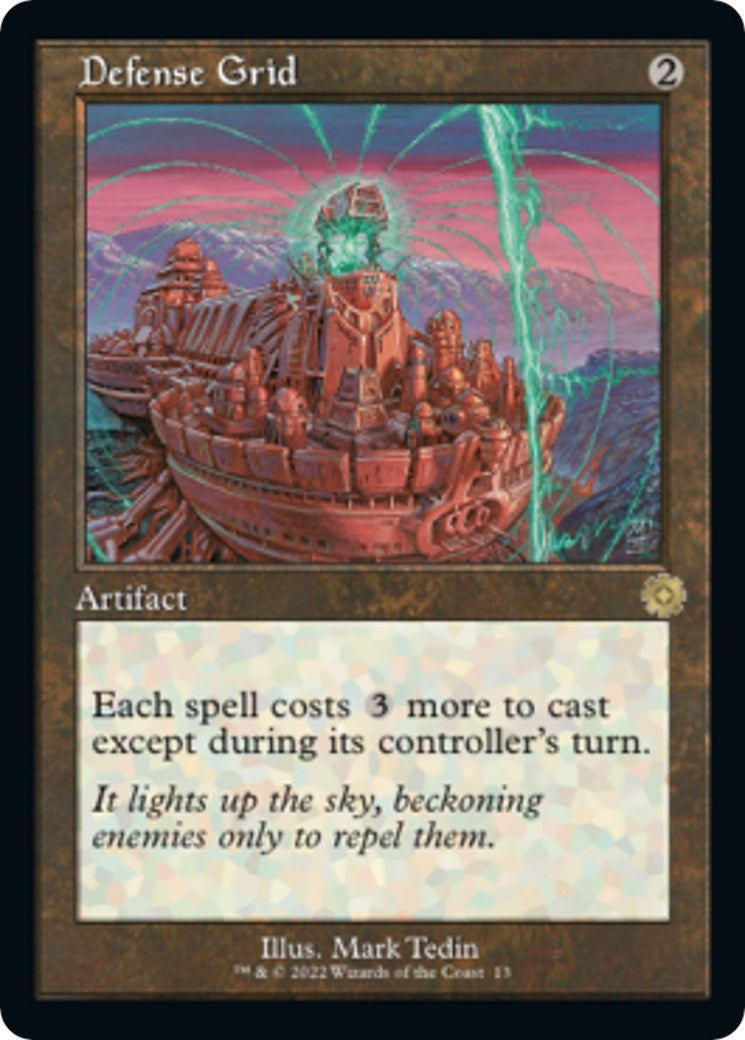 Sp Magic: The Gathering - Defense Grid (13) (BRR)