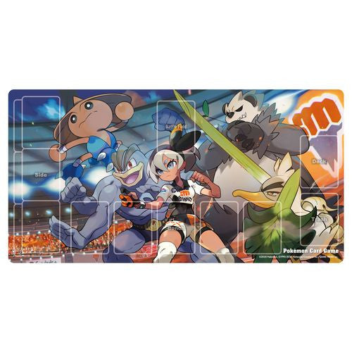 Bea Machamp Pokemon Playmat With Zones Trading Card Game Play Mat 24*14" [OPEN]