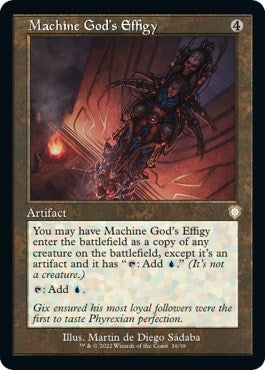 Machine God's Effigy (Retro Frame) (16) (BRC)