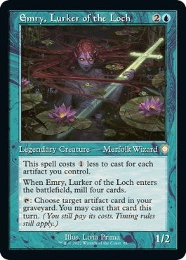 Image for Emry, Lurker of the Loch (Retro Frame) (81) (BRC) - Magic: The Gathering