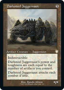 Darksteel Juggernaut (Retro Frame) (137) (BRC)