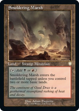 Smoldering Marsh (Retro Frame) (202) (BRC)