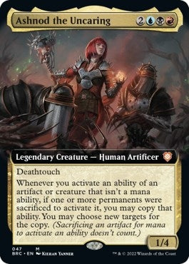 Ashnod the Uncaring (Extended Art) (47) (BRC)