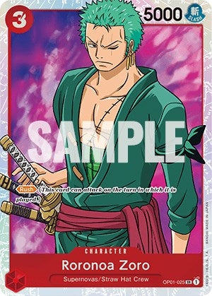 Roronoa Zoro (025) (OP01-025) (OP01)