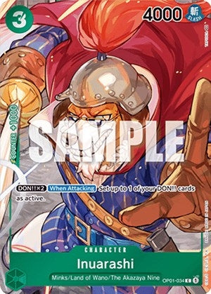 Inuarashi (Box Topper) (OP01-034) (OP01)