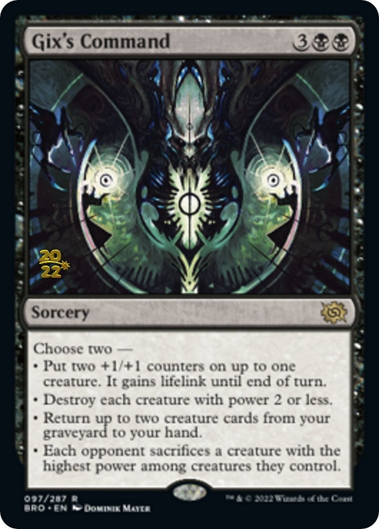 Gix's Command (97) (PRE)