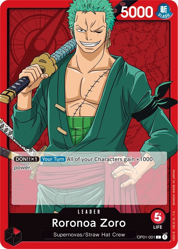 Roronoa Zoro (001) (OP01-001) (OP01)