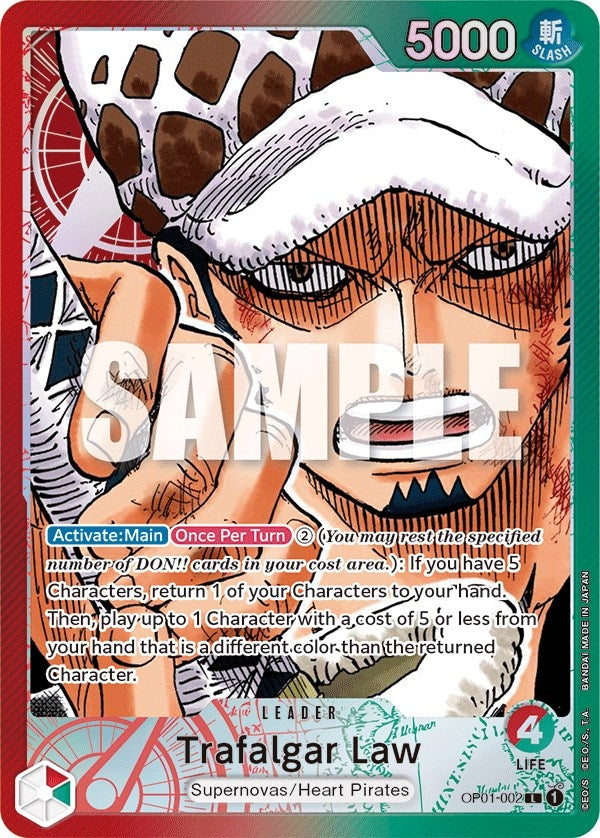 Trafalgar Law (002) (Parallel) (OP01-002) (OP01)