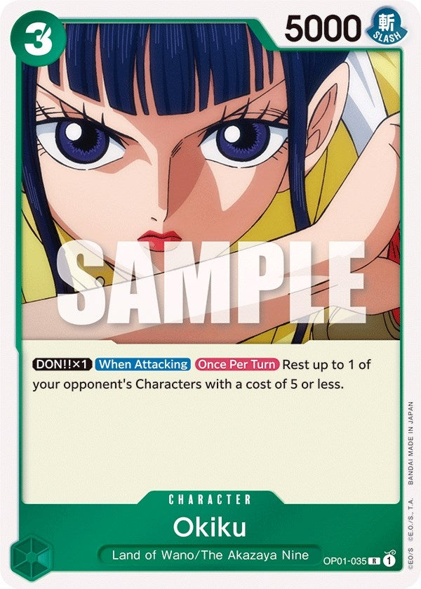 Image for Okiku (OP01-035) (OP01) - One Piece Card Game