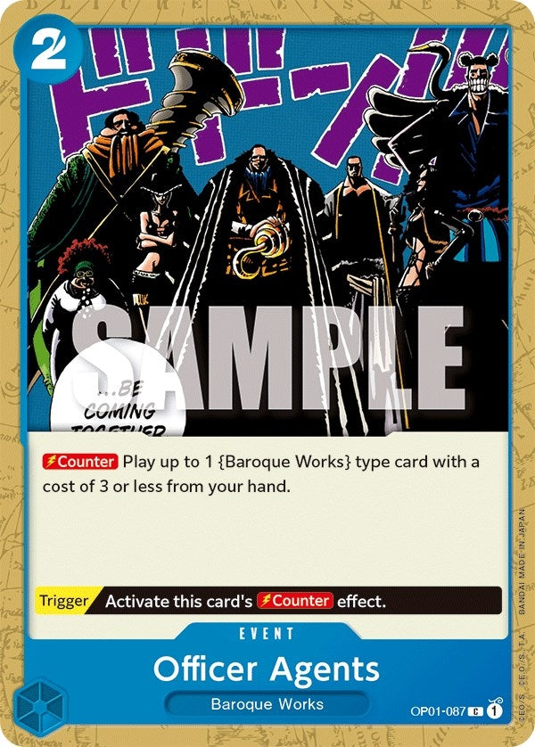 Officer Agents (OP01-087) (OP01)