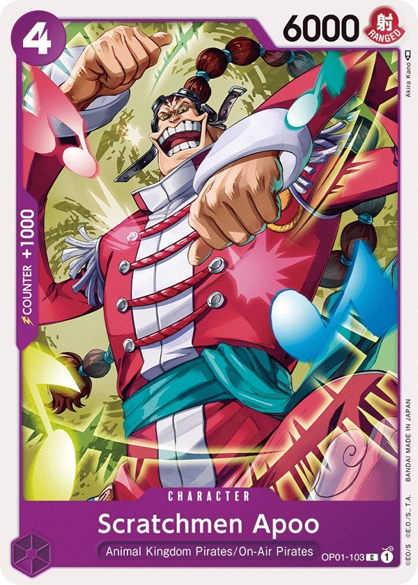 Scratchmen Apoo (OP01-103) (OP01)