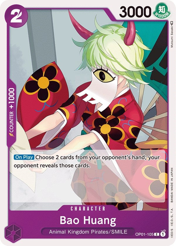 Image for Bao Huang (OP01-105) (OP01) - One Piece Card Game