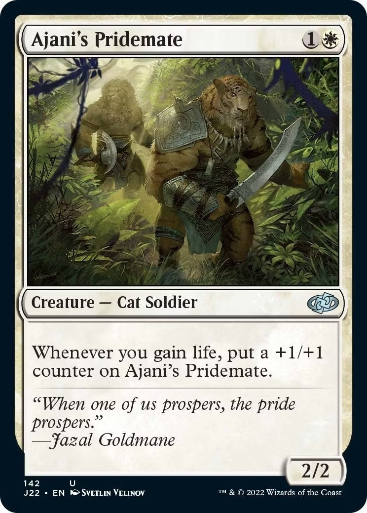 Ajani's Pridemate (142) (J22)