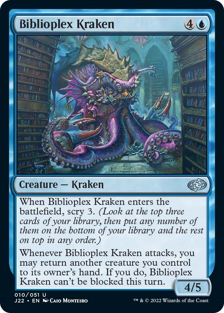Biblioplex Kraken (10) (J22)