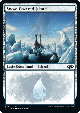 Snow-Covered Island (833) (J22)