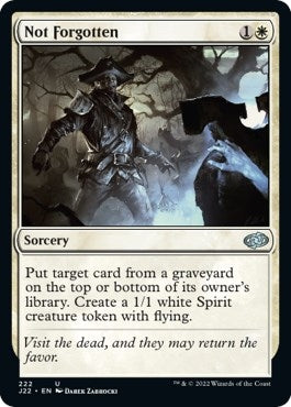 Not Forgotten (222) (J22)