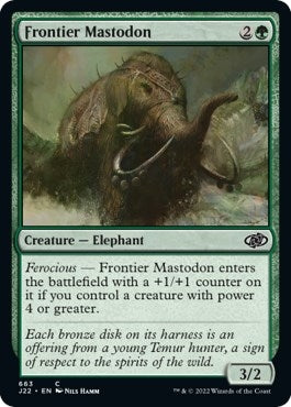 Frontier Mastodon (663) (J22)