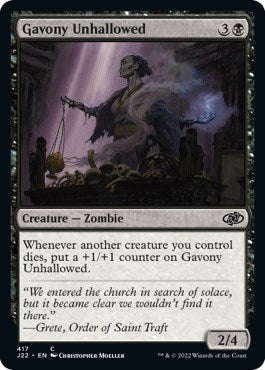 Gavony Unhallowed (417) (J22)