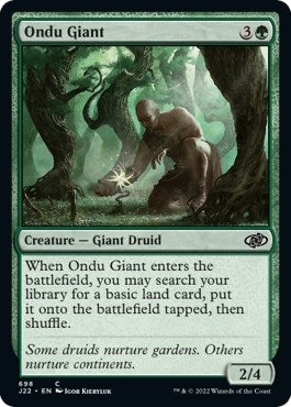 Ondu Giant (698) (J22)