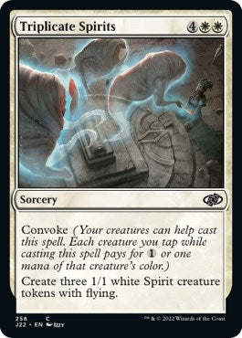 Triplicate Spirits (258) (J22)
