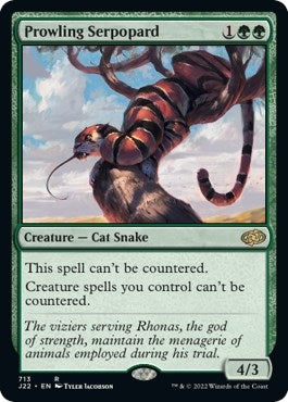 Prowling Serpopard (713) (J22)