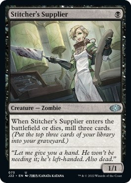 Image for Stitcher's Supplier (073) (73) (J22) - Magic: The Gathering
