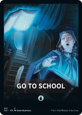 Go to School Theme Card (12) (J22)