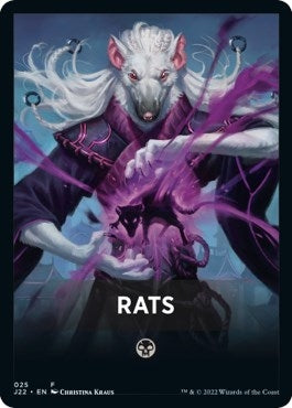 Rats Theme Card (25) (J22)