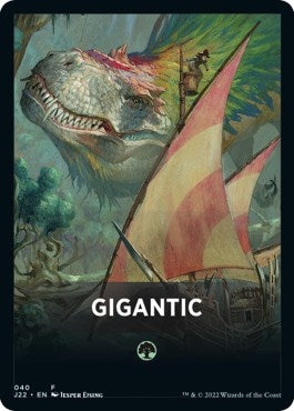 Gigantic Theme Card (40) (J22)