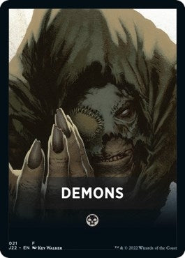 Demons Theme Card (21) (J22)